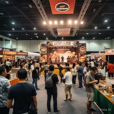 Kopi Aroma Unik Ramaikan Jakarta Convention
